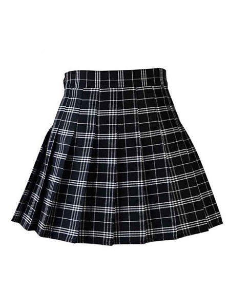 Women Pleat Skirt Harajuku Style Plaid Skirts Mini Cute School Uniforms Ladies Kawaii Skirt